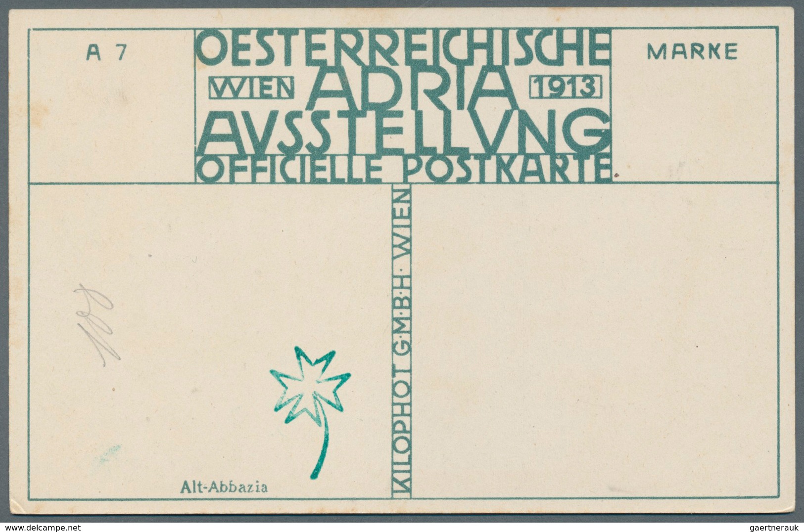 Ansichtskarten: Künstler / Artists: Kalmsteiner, Hans, Geb. 1886 Nähere Daten Unbekannt. Kleiner Pos - Non Classificati