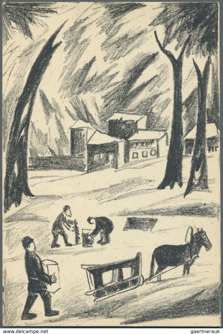 Ansichtskarten: Künstler / Artists: LARIONOW, Michail Fjodorowitsch (1881-1964), Maler Der Russische - Non Classificati