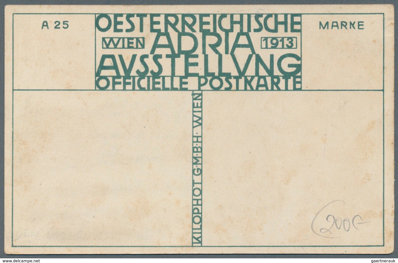 Ansichtskarten: Künstler / Artists: Wiener Werkstätte Und Jugendstil, Eine Raphael Kirchner Karte Is - Non Classés