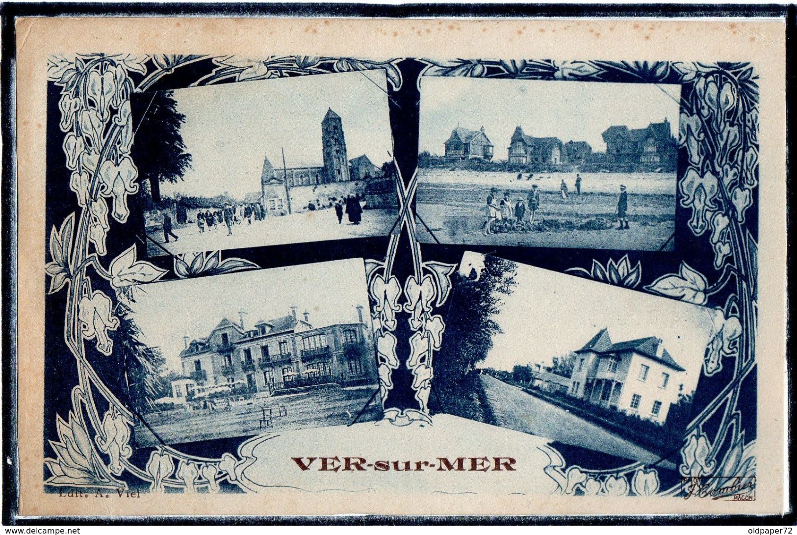 VER SUR MER - SOUVENIR - LE BOURG - PLAGE - VILLAS - RUE - ANIMATION - Autres & Non Classés