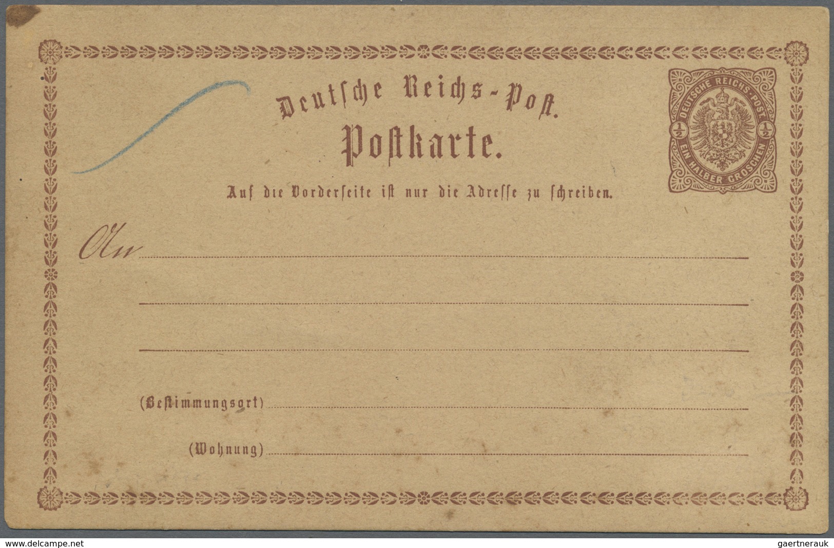 GA Ansichtskarten: Vorläufer: 1872, MAHNENDER MANN MIT BIERHUMPEN, Darstellend Den Rudelsberg-Wirt Sami - Non Classificati