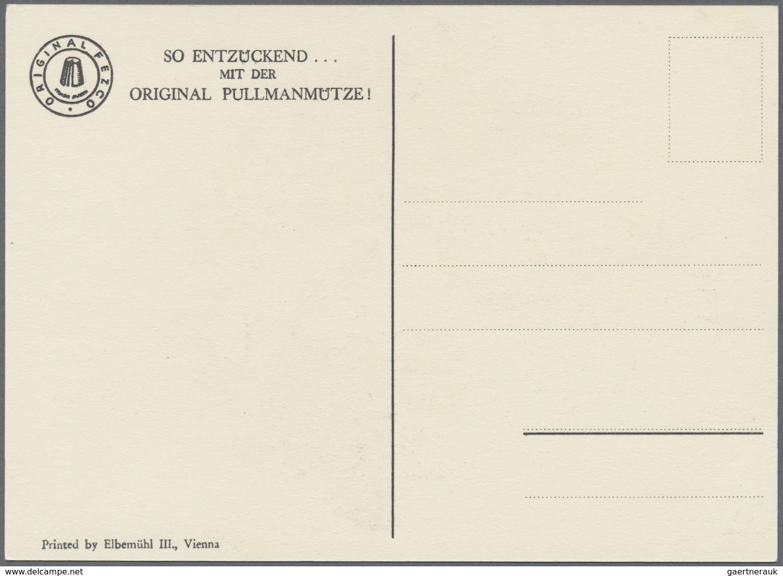 Ansichtskarten: Motive / Thematics: MODE/HÜTE: 7 Verschiedene Karten - "PULLMANKAPPE" Jeweils Mit Hu - Sonstige & Ohne Zuordnung