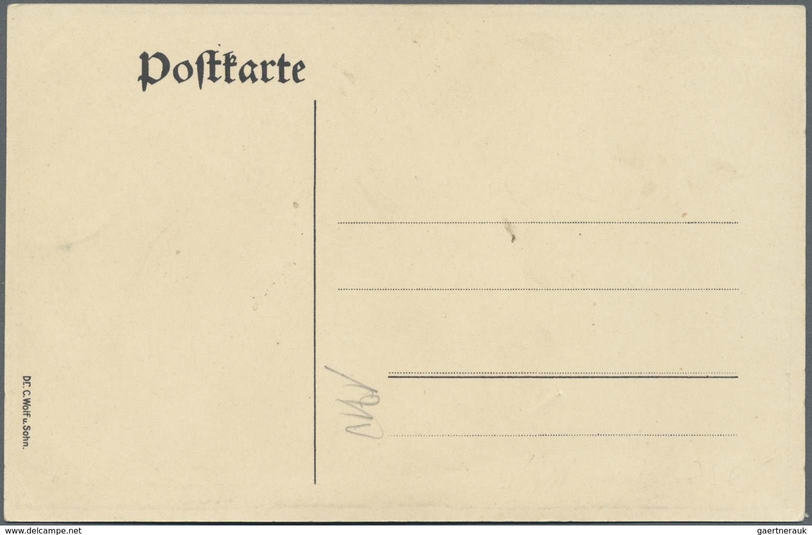 Ansichtskarten: Bayern: MÜNCHEN/"Bauern-Kita": 1905, "Mina Und Lisl Auf Der Bauern-Kirta", Handgemal - Altri & Non Classificati