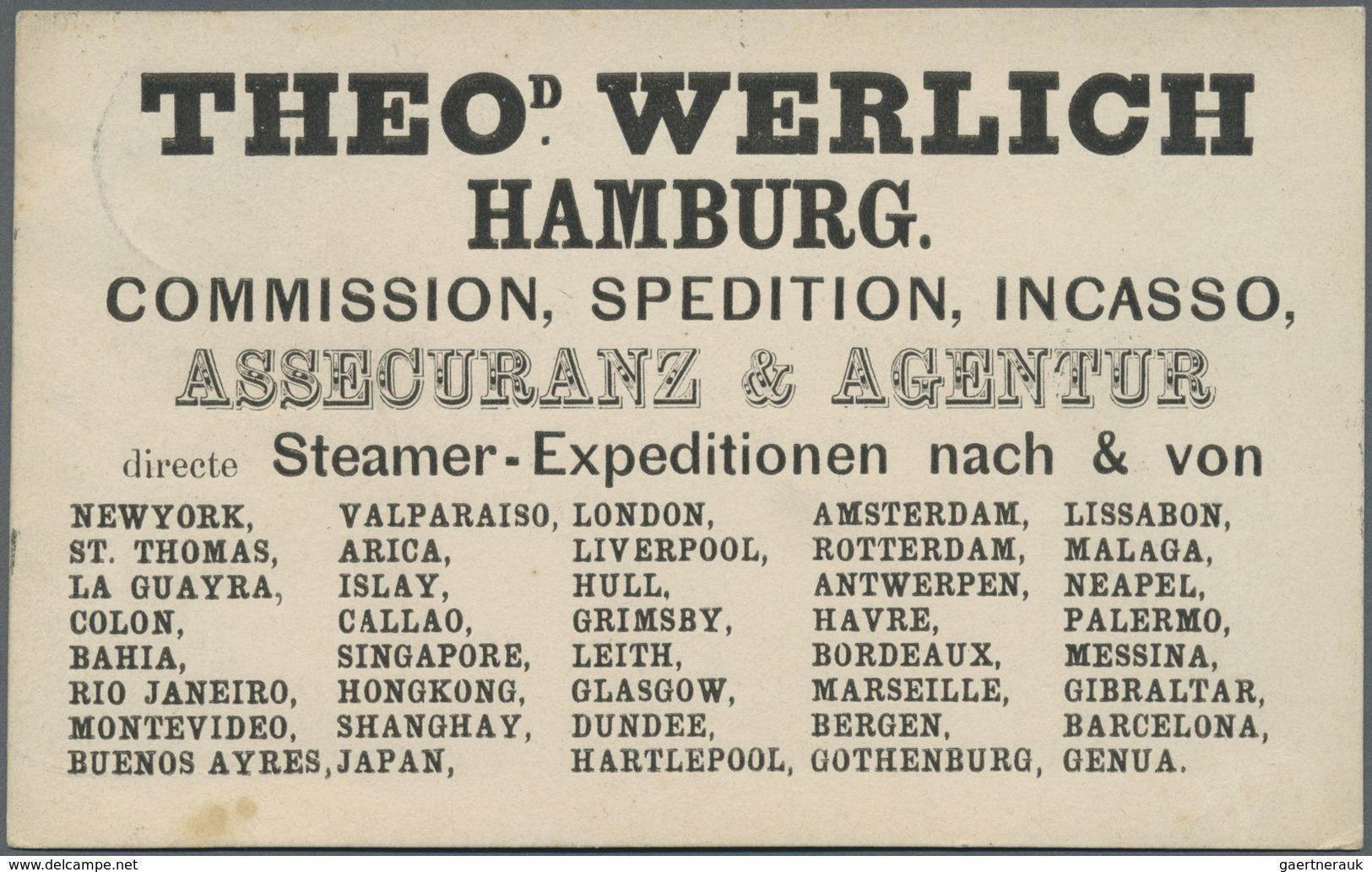 Ansichtskarten: Niedersachsen: REKLAME/VORLÄUFER: 4 Karten - "Nörten-Hardenberg" 1886 bildseitig bes