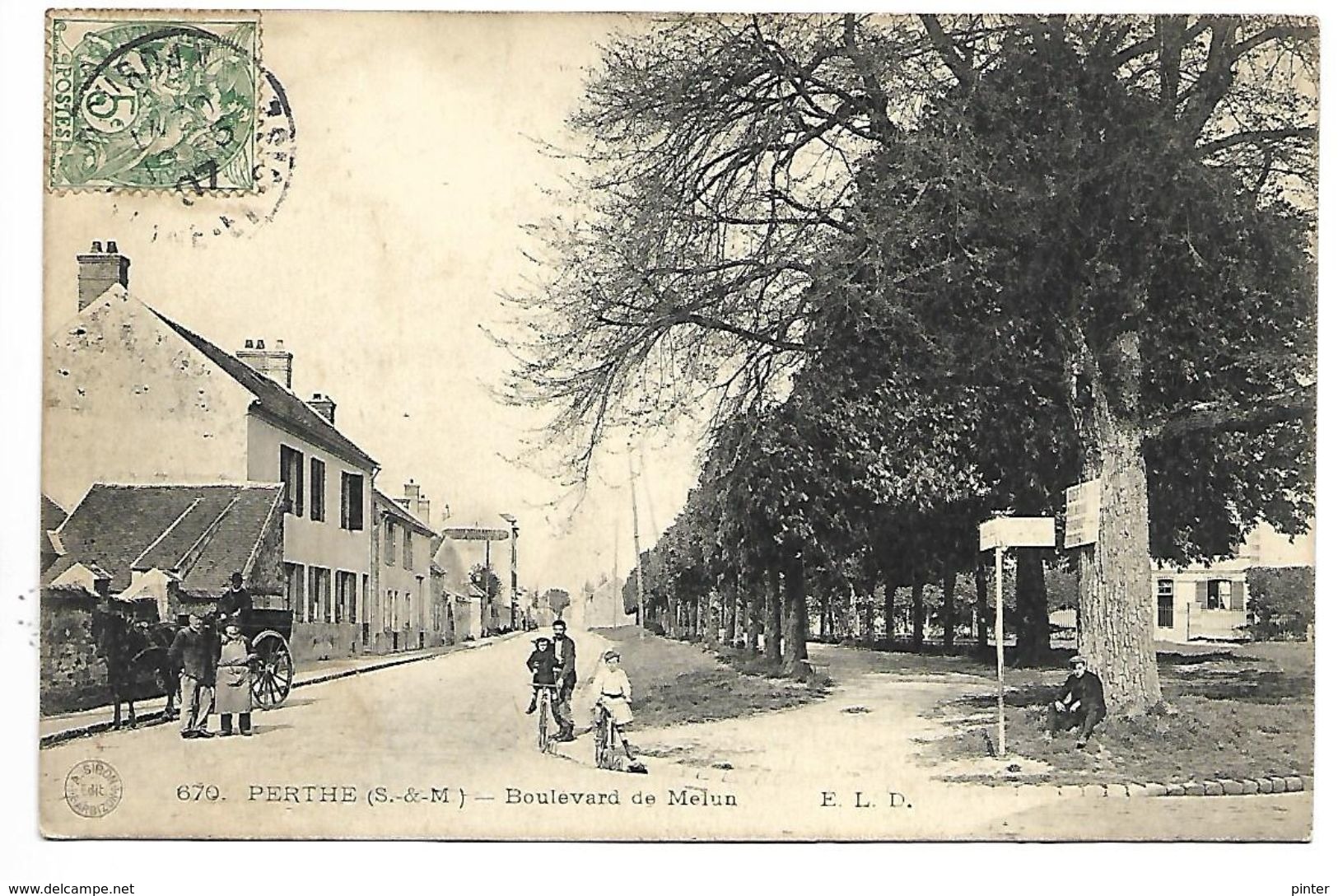 PERTHES - Boulevard De Melun - Perthes