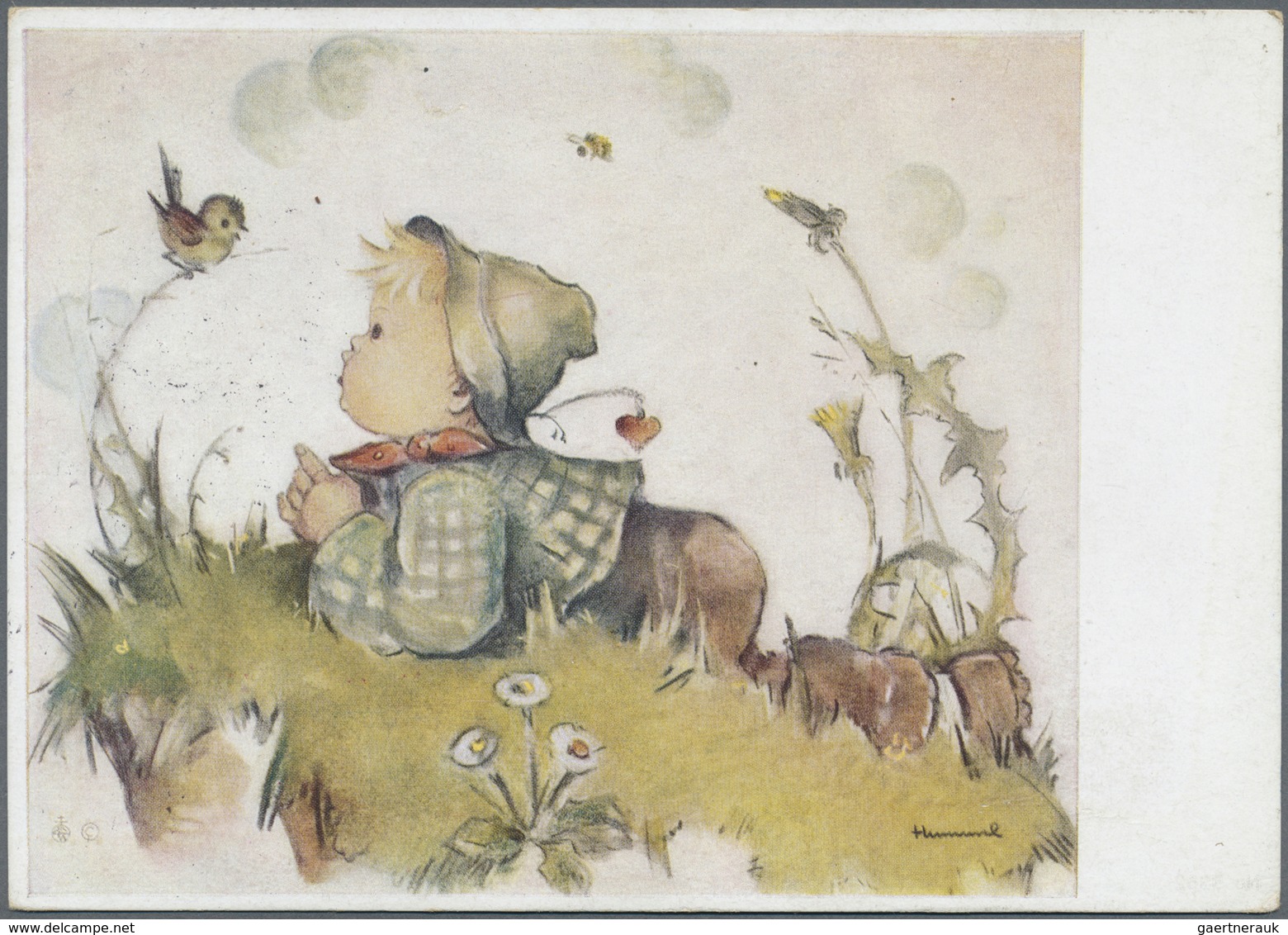 Ansichtskarten: Künstler / Artists: HUMMEL, Berta (1909 - 1946), Deutsche Zeichnerin Und Malerin. Ei - Non Classés