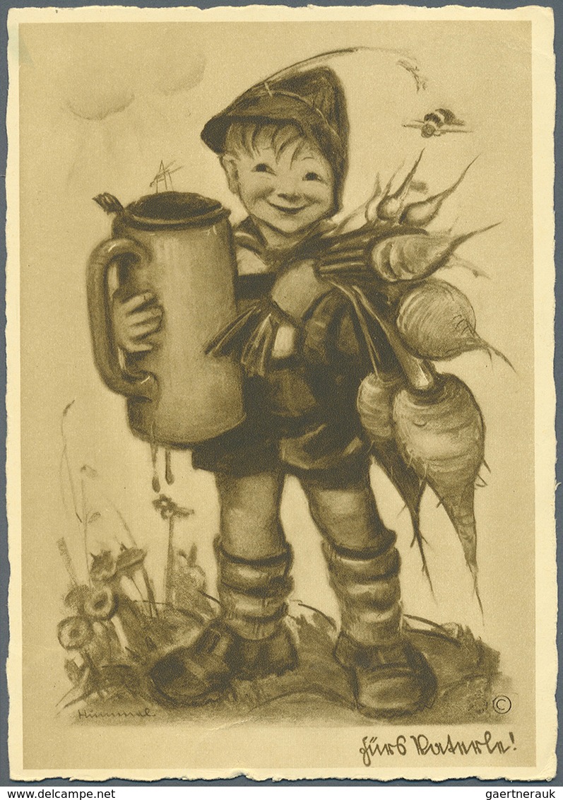 Ansichtskarten: Künstler / Artists: HUMMEL, Berta (1909 - 1946), Deutsche Zeichnerin Und Malerin. Zu - Non Classés