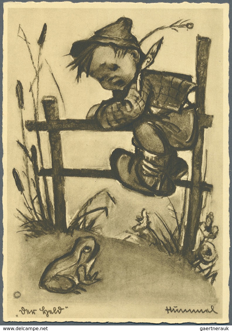 Ansichtskarten: Künstler / Artists: HUMMEL, Berta (1909 - 1946), Deutsche Zeichnerin Und Malerin. Zu - Non Classés