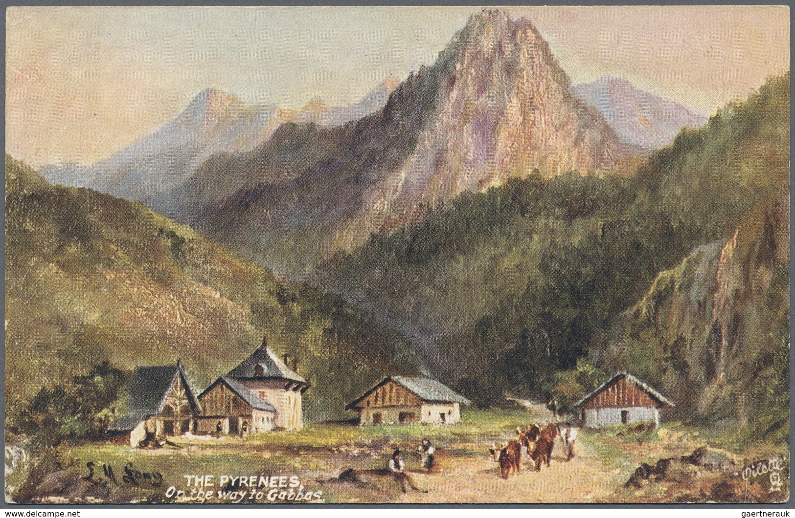 Ansichtskarten: Künstler / Artists: KUNSTVERLAGE / TUCK'S POST CARD, Schachtel Mit Ungefähr 400 Hist - Non Classés