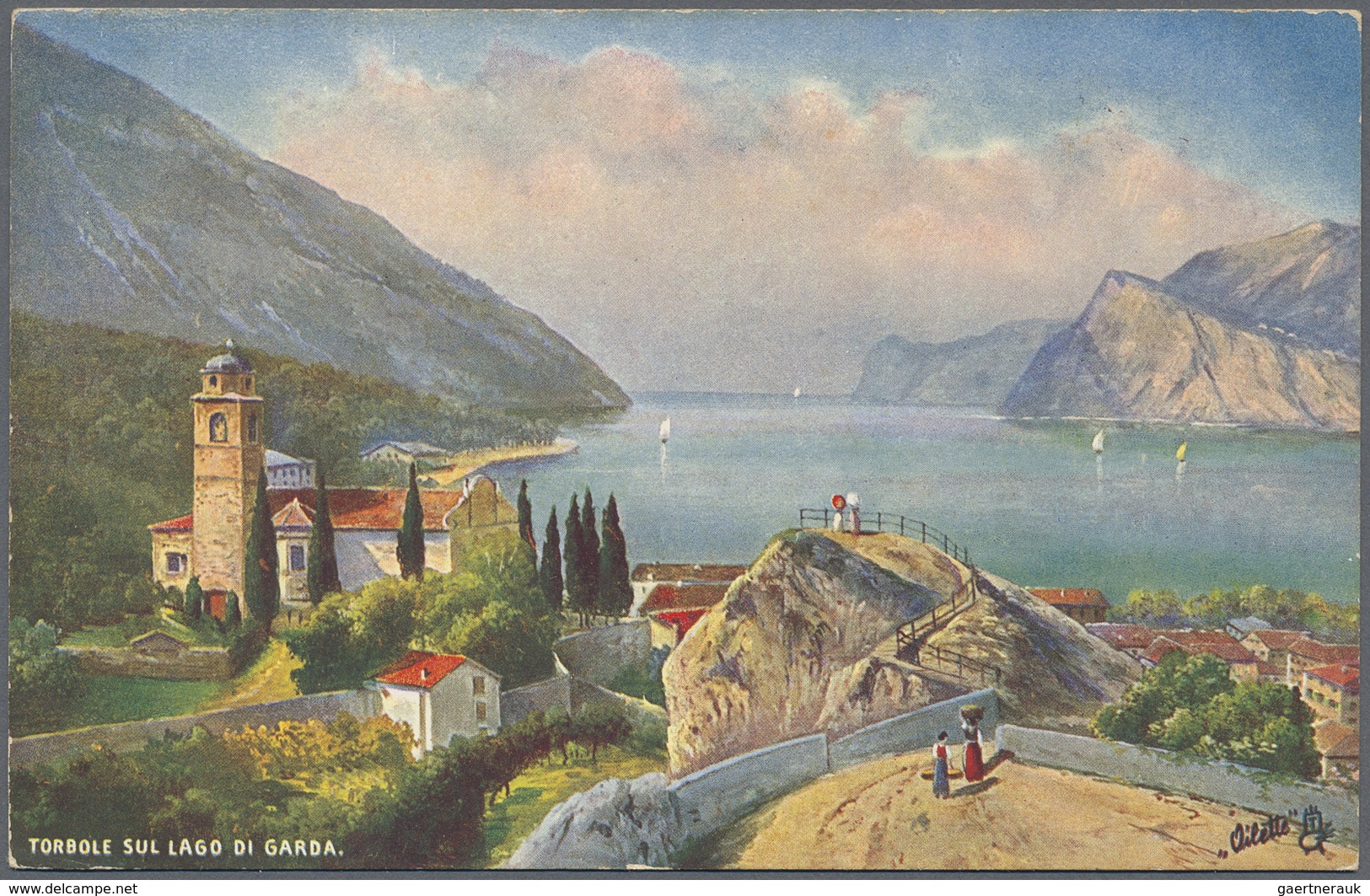 Ansichtskarten: Künstler / Artists: KUNSTVERLAGE / TUCK'S POST CARD, Schachtel Mit Ungefähr 400 Hist - Non Classés