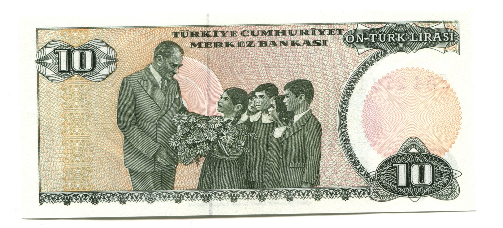 1970 Turkey 10 Lira Banknote - Turkey