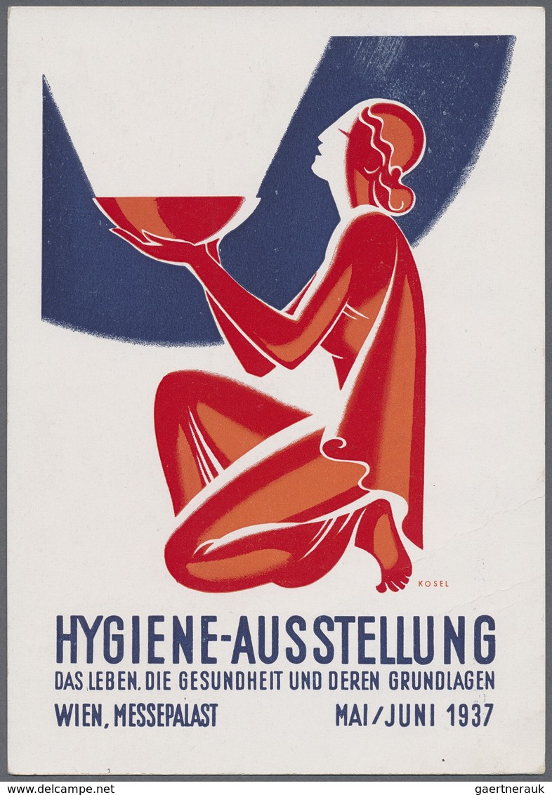 Ansichtskarten: Propaganda: 1934/1940, Kleines Konvolut Mit 10 Propagandakarten, Dabei Auch Einig Fa - Parteien & Wahlen