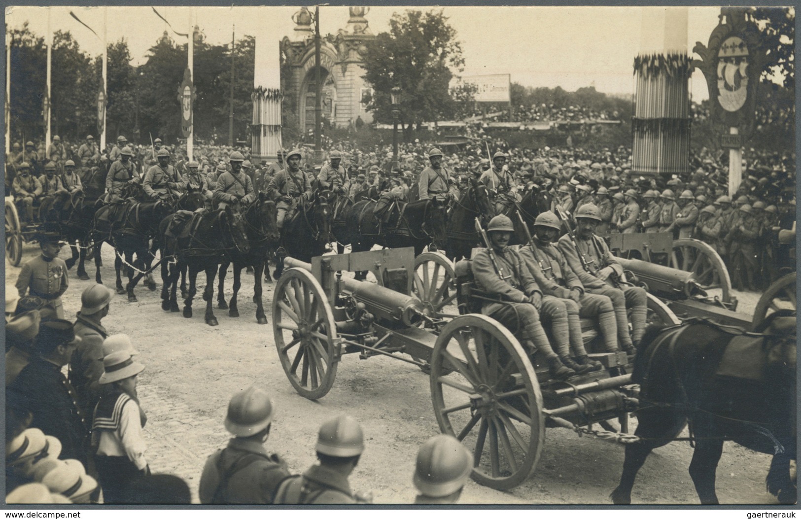 Ansichtskarten: Motive / Thematics: MILITÄR / 1. WELTKRIEG, Gut 300 Historische Französische Ansicht - Autres & Non Classés