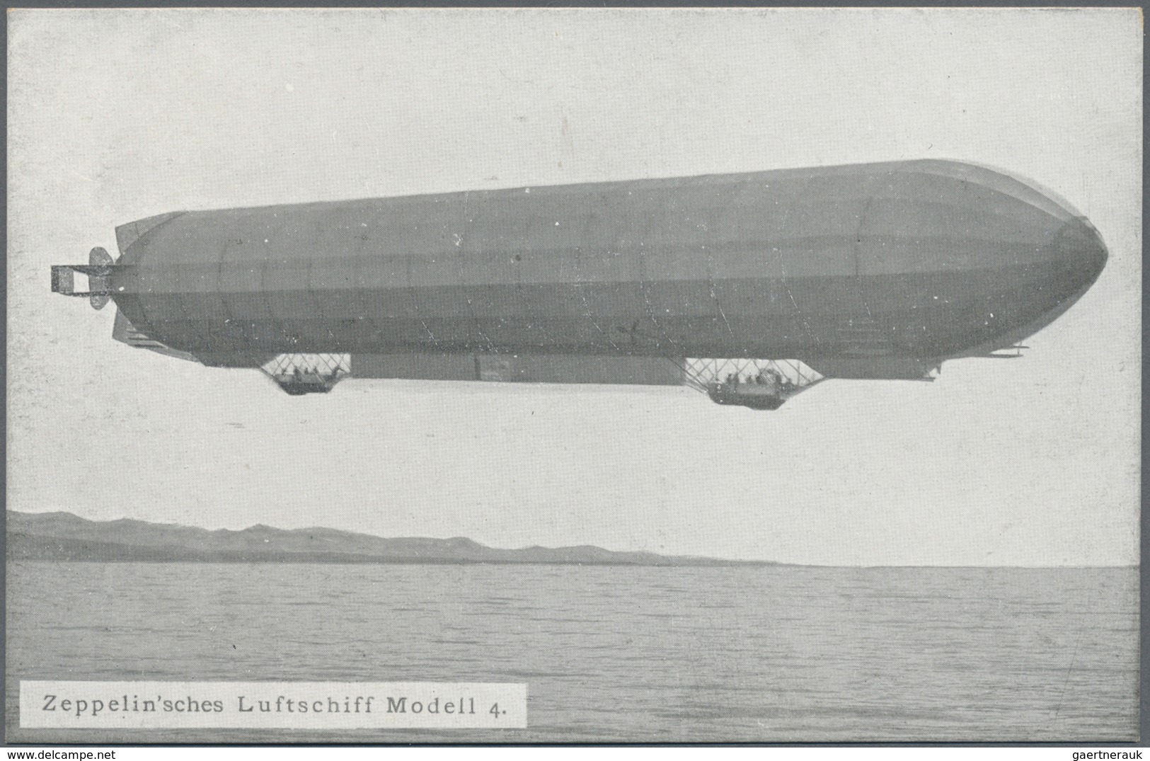 Ansichtskarten: Motive / Thematics: ZEPPELIN / LUFTSCHIFFE, 71 Historische Ansichten Zeppelin LZ IV. - Autres & Non Classés