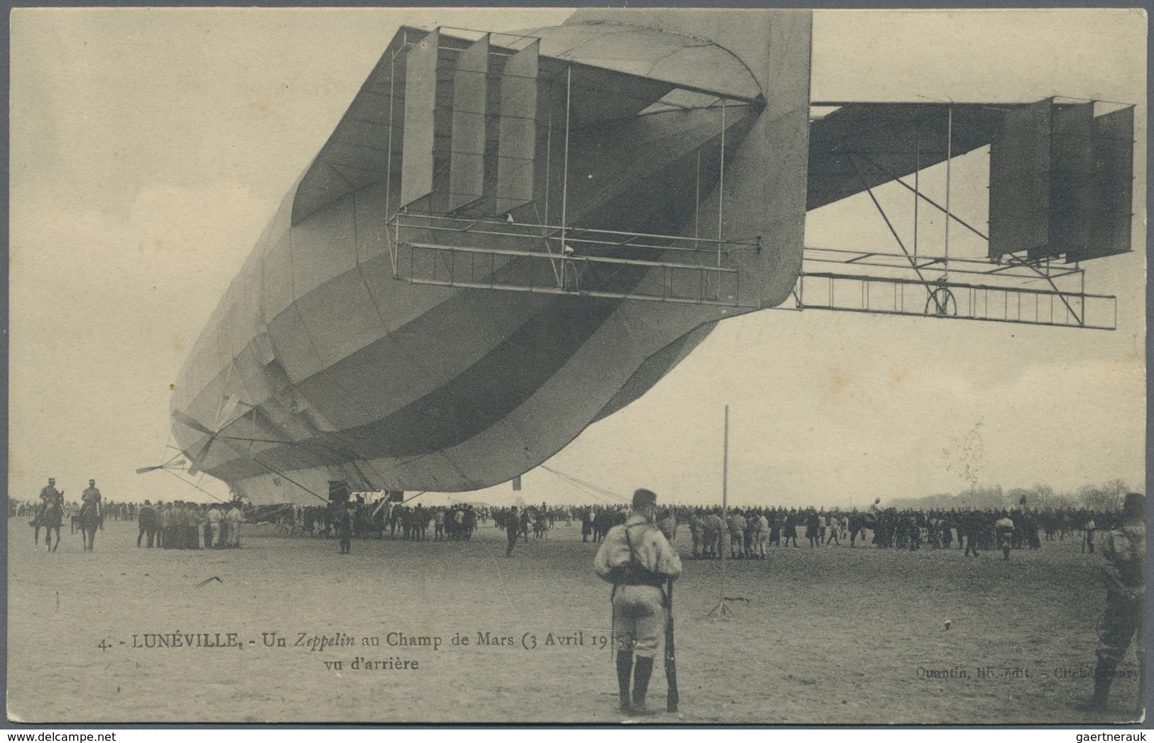 Ansichtskarten: Motive / Thematics: ZEPPELIN / LUFTSCHIFFE, 71 Historische Ansichten Zeppelin LZ IV. - Sonstige & Ohne Zuordnung