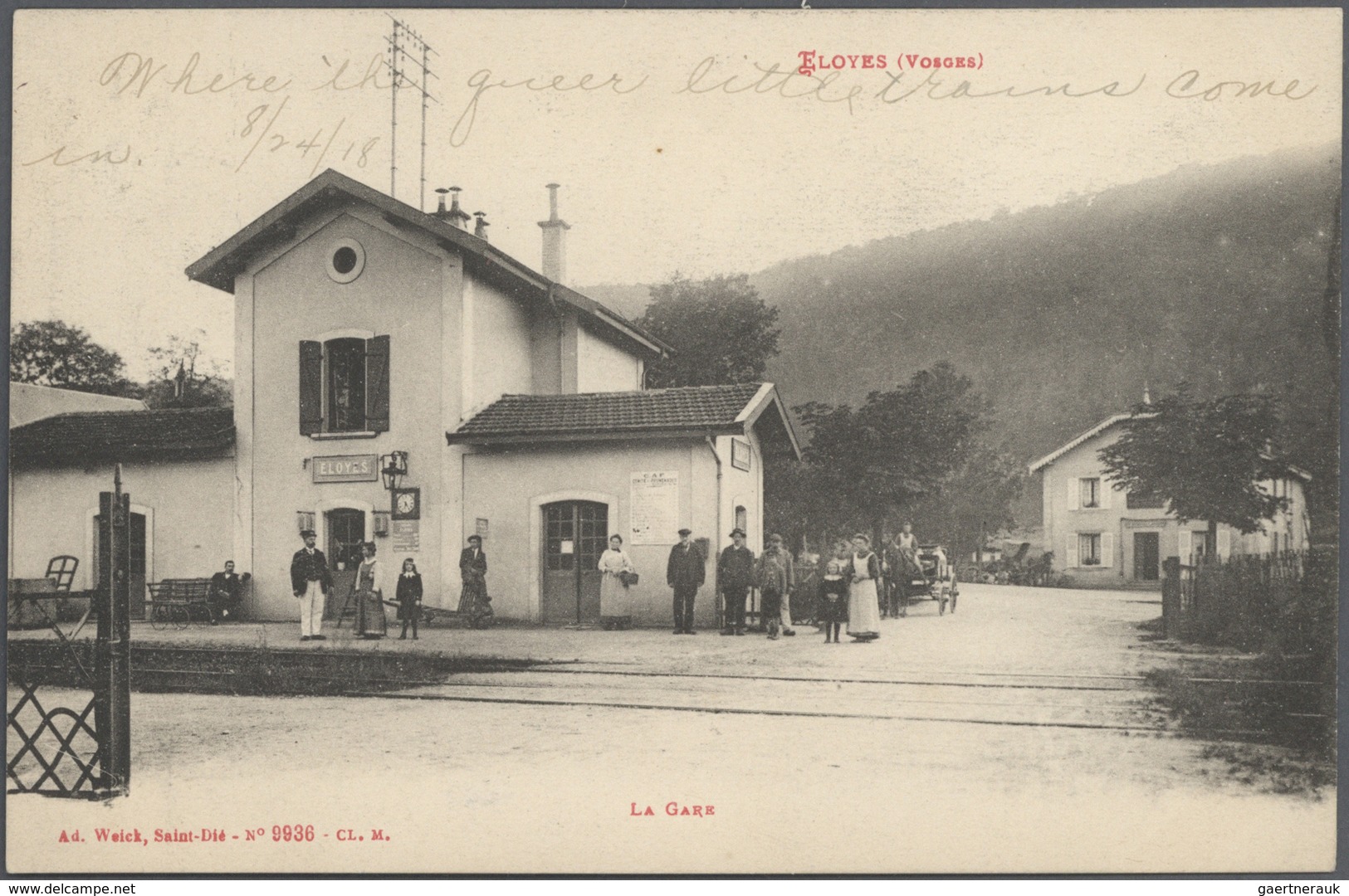 Ansichtskarten: Alle Welt: FRANKREICH 1900/1980 (ca.), Bestand Von Einigen Hundert Ansichtskarten, M - Ohne Zuordnung