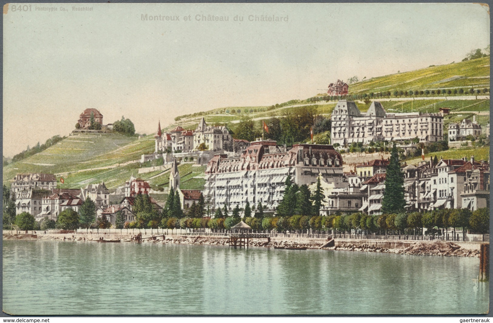 Ansichtskarten: Alle Welt: SCHWEIZ: Kanton Waadt, über 90 Karten Mit Ansichten Von Lausanne, Montreu - Ohne Zuordnung