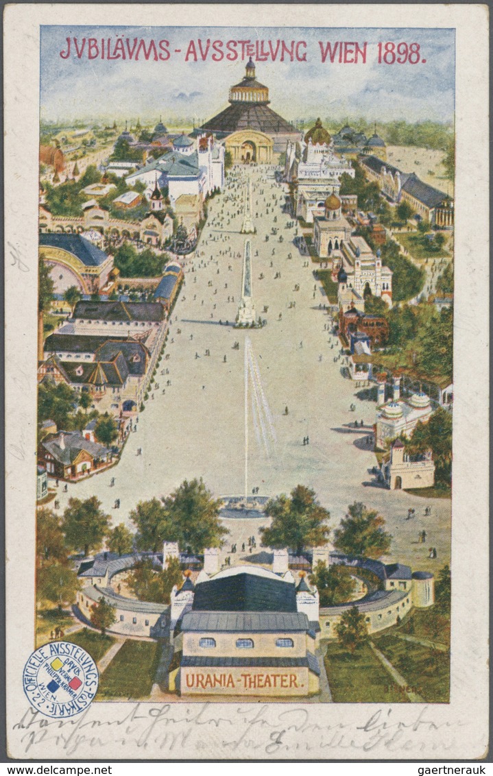 Ansichtskarten: Österreich: 1893/1940 (ca.), Partie Von Ca. 180 Topographie-Karten Incl. Südtirol, A - Altri & Non Classificati