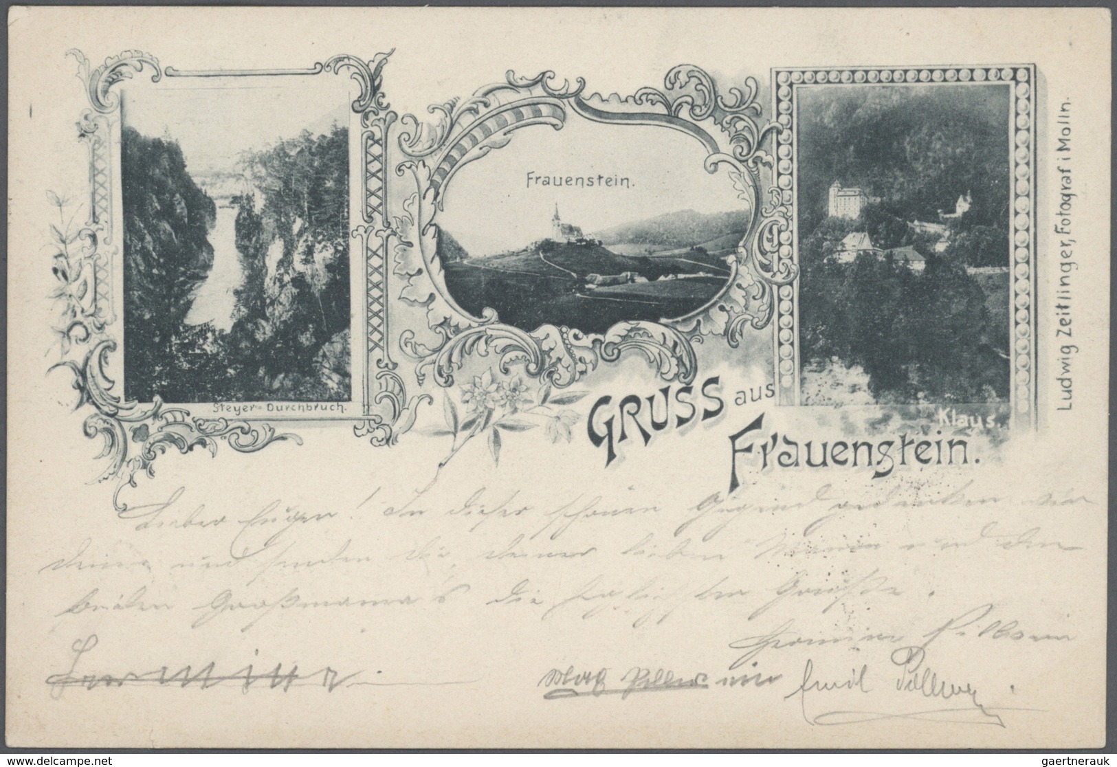Ansichtskarten: Österreich: 1893/1940 (ca.), Partie von ca. 180 Topographie-Karten incl. Südtirol, a