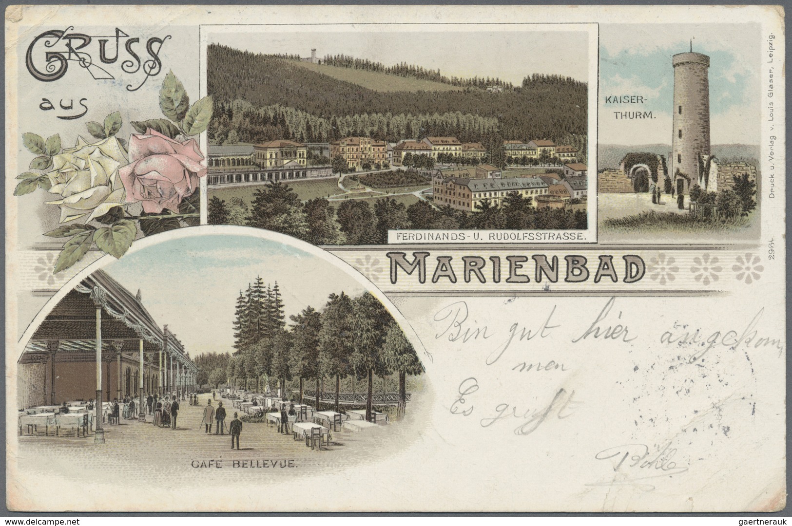 Ansichtskarten: Deutschland: 1900/1940, 2 Alte Postkartenalben Aus Nachlass, Dabei Ein Album Mit Rei - Altri & Non Classificati