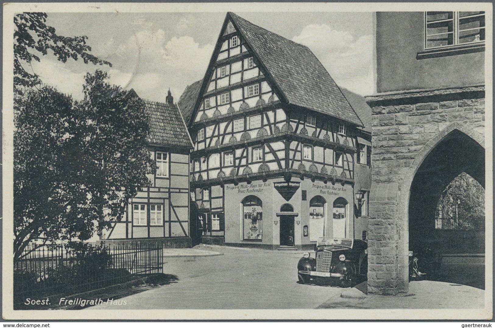 Ansichtskarten: Deutschland: Ab 1930er-Jahre, Sammlung Von 384 Meist Versch. AK Aus Der Zeit Des III - Autres & Non Classés
