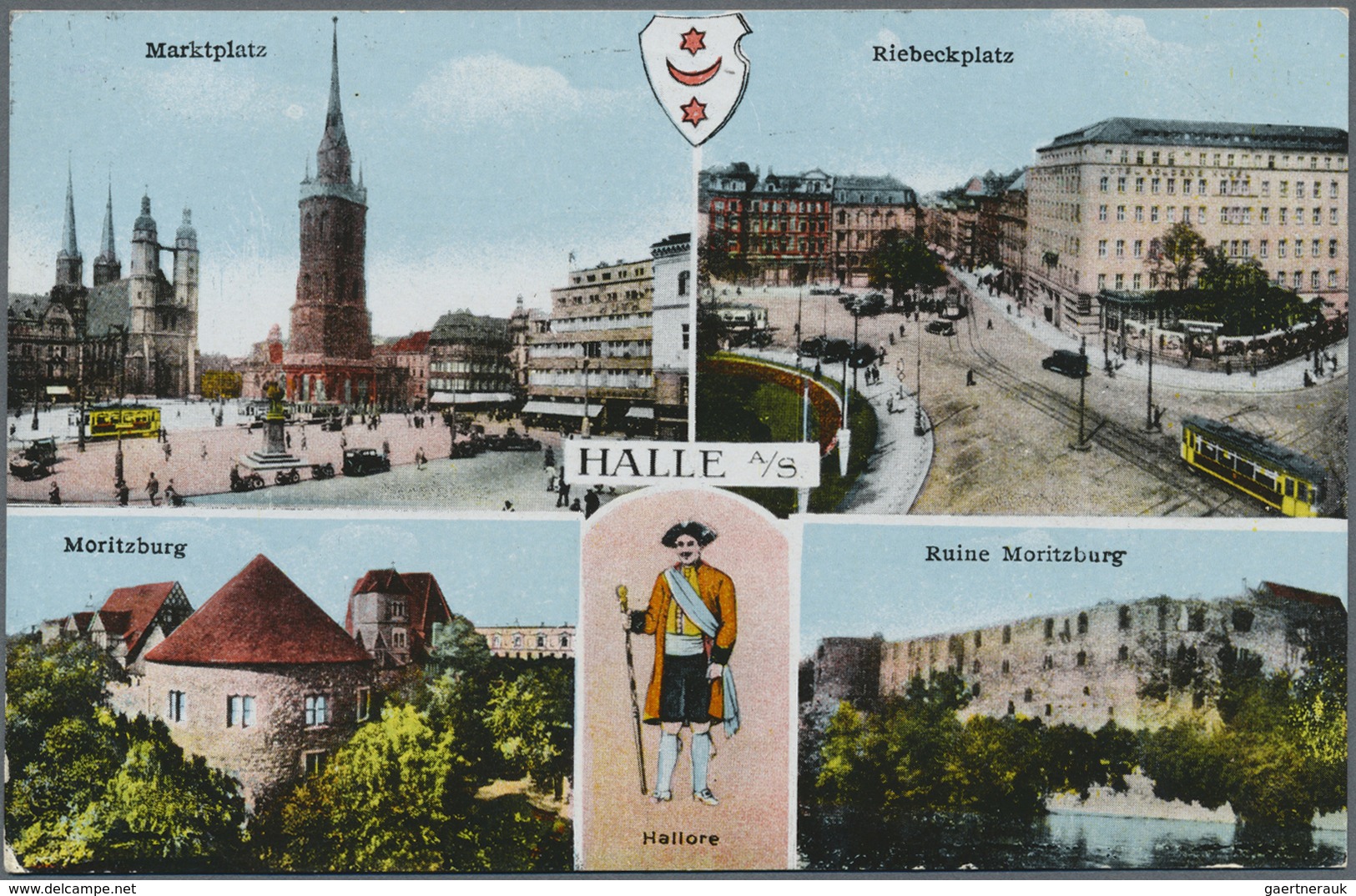 Ansichtskarten: Deutschland: OSTDEUTSCHLAND: 1910/1940, Posten Von Ca. 200 Karten Mit Viel Sachsen B - Altri & Non Classificati