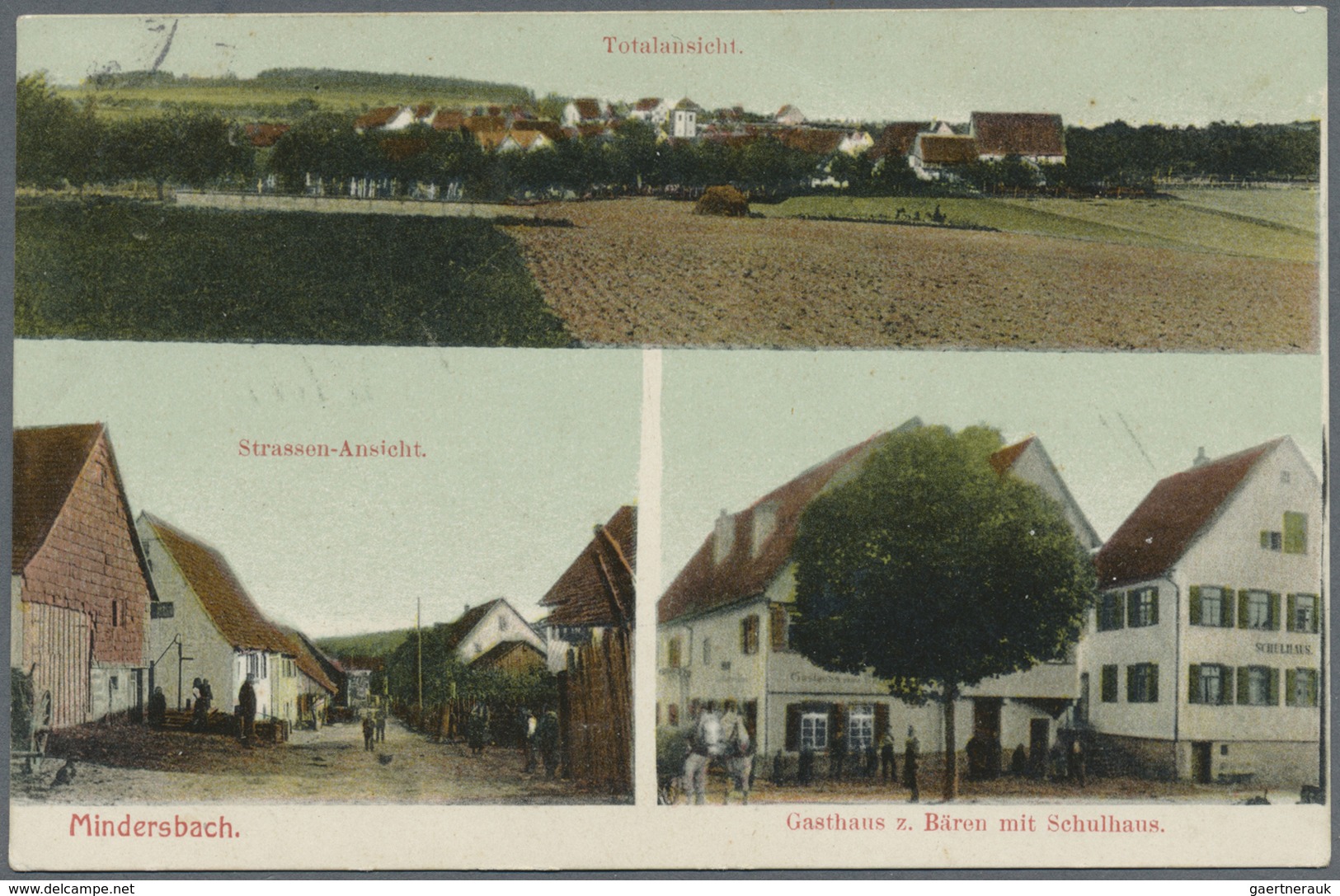 Ansichtskarten: Baden-Württemberg: 1900/1945, Bestand Von Schätzungsweise Ca. 1.400 Fast Ausschließl - Sonstige & Ohne Zuordnung