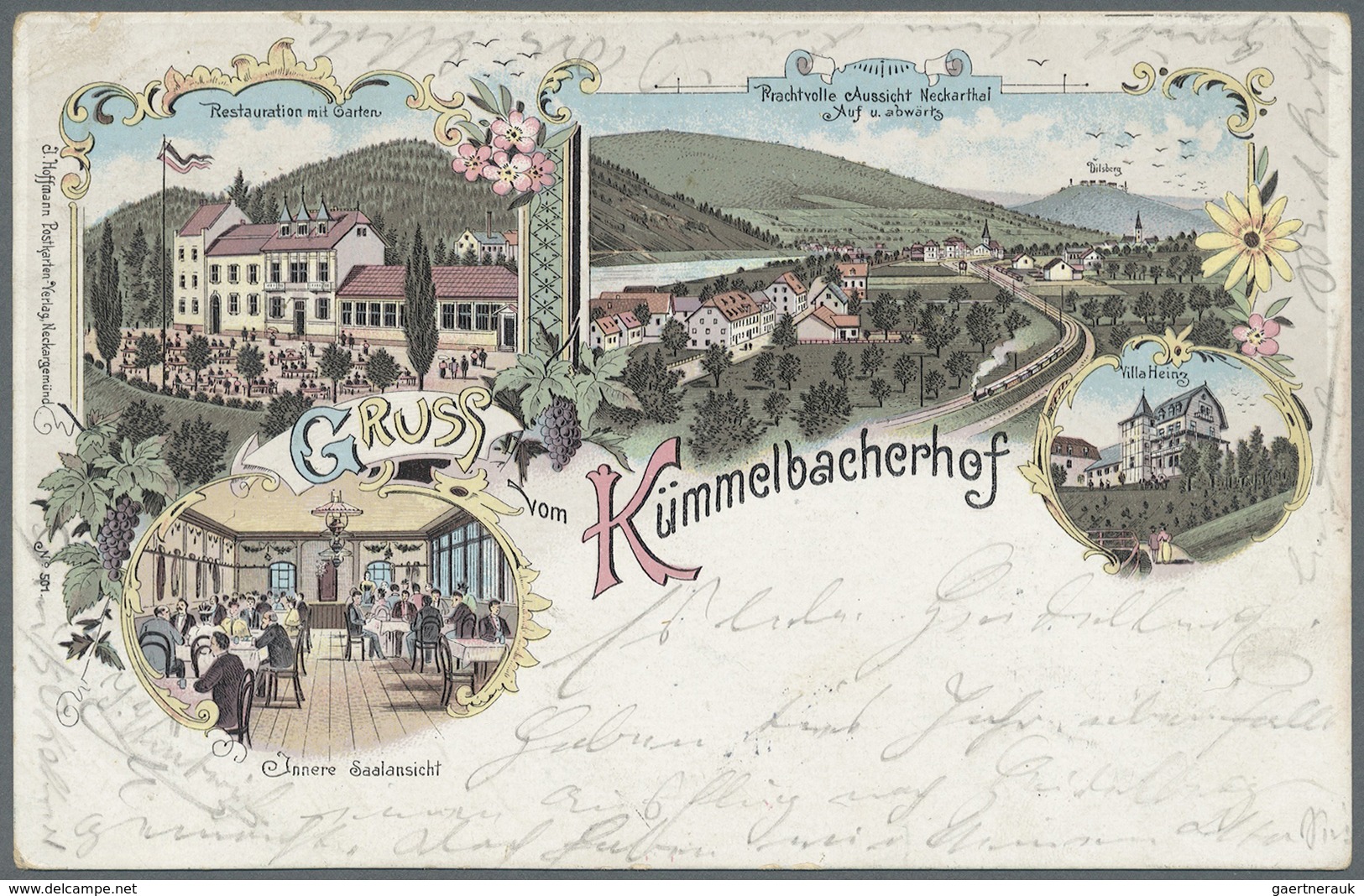 Ansichtskarten: Baden-Württemberg: BADEN: 1895-1910 (ca.), Sammlung von ca. 70 Ansichtskarten, dabei