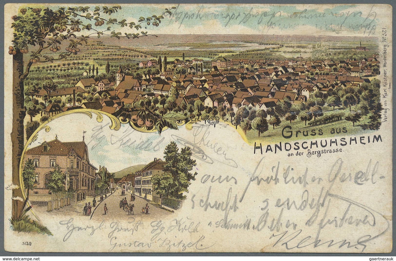 Ansichtskarten: Baden-Württemberg: BADEN: 1895-1910 (ca.), Sammlung von ca. 70 Ansichtskarten, dabei