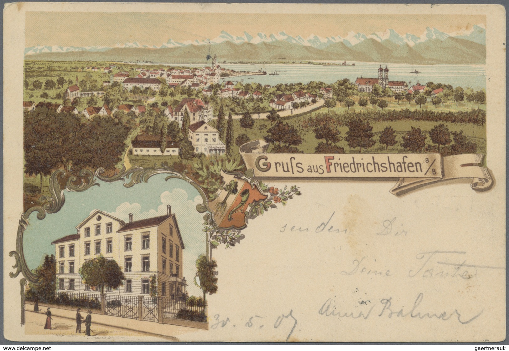 Ansichtskarten: Baden-Württemberg: ISNY, RAVENSBURG Und FRIREDRICHSHAFEN (alte PLZ 797-799), Kleine - Altri & Non Classificati