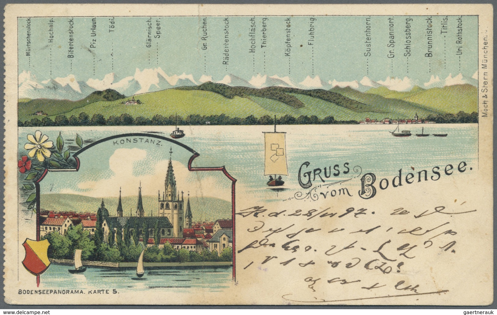 Ansichtskarten: Baden-Württemberg: KONSTANZ Und Umgebung, (alte PLZ 7750-7759) Partie Von Schätzungs - Autres & Non Classés