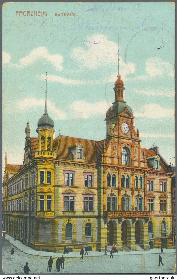 Ansichtskarten: Baden-Württemberg: NÖRDLICHER SCHWARZWALD (alte PLZ 753 - 7546), Karton Mit Gut 950 - Autres & Non Classés
