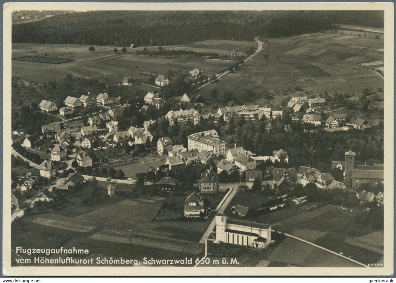 Ansichtskarten: Baden-Württemberg: NÖRDLICHER SCHWARZWALD (alte PLZ 753 - 7546), Karton mit gut 950