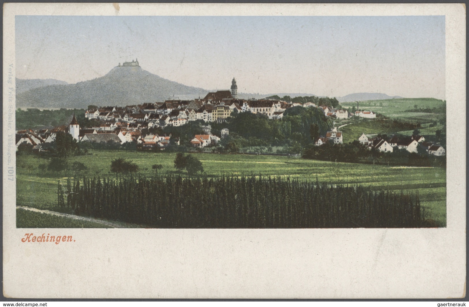Ansichtskarten: Baden-Württemberg: SCHWÄBISCHE ALB (alte PLZ 742 - 745), Schachtel mit über 850 meis
