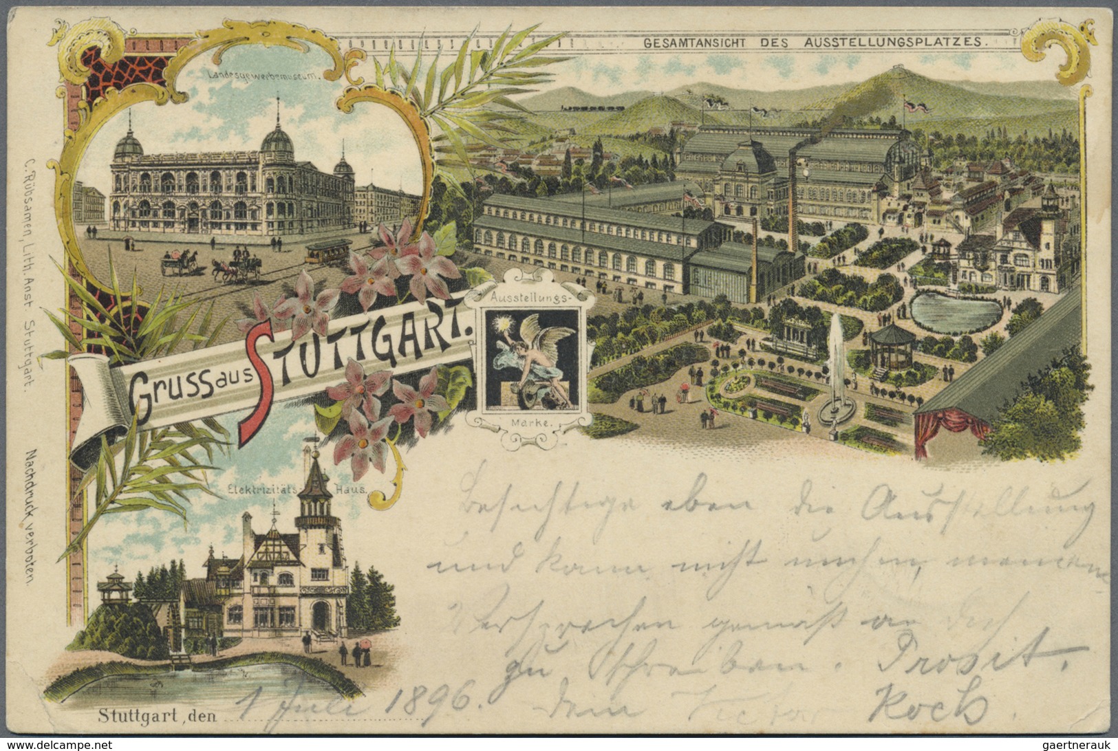 Ansichtskarten: Baden-Württemberg: STUTTGART Im Wandel Der Zeit, Ca. 900 Karten Aus Der Landeshaupts - Sonstige & Ohne Zuordnung