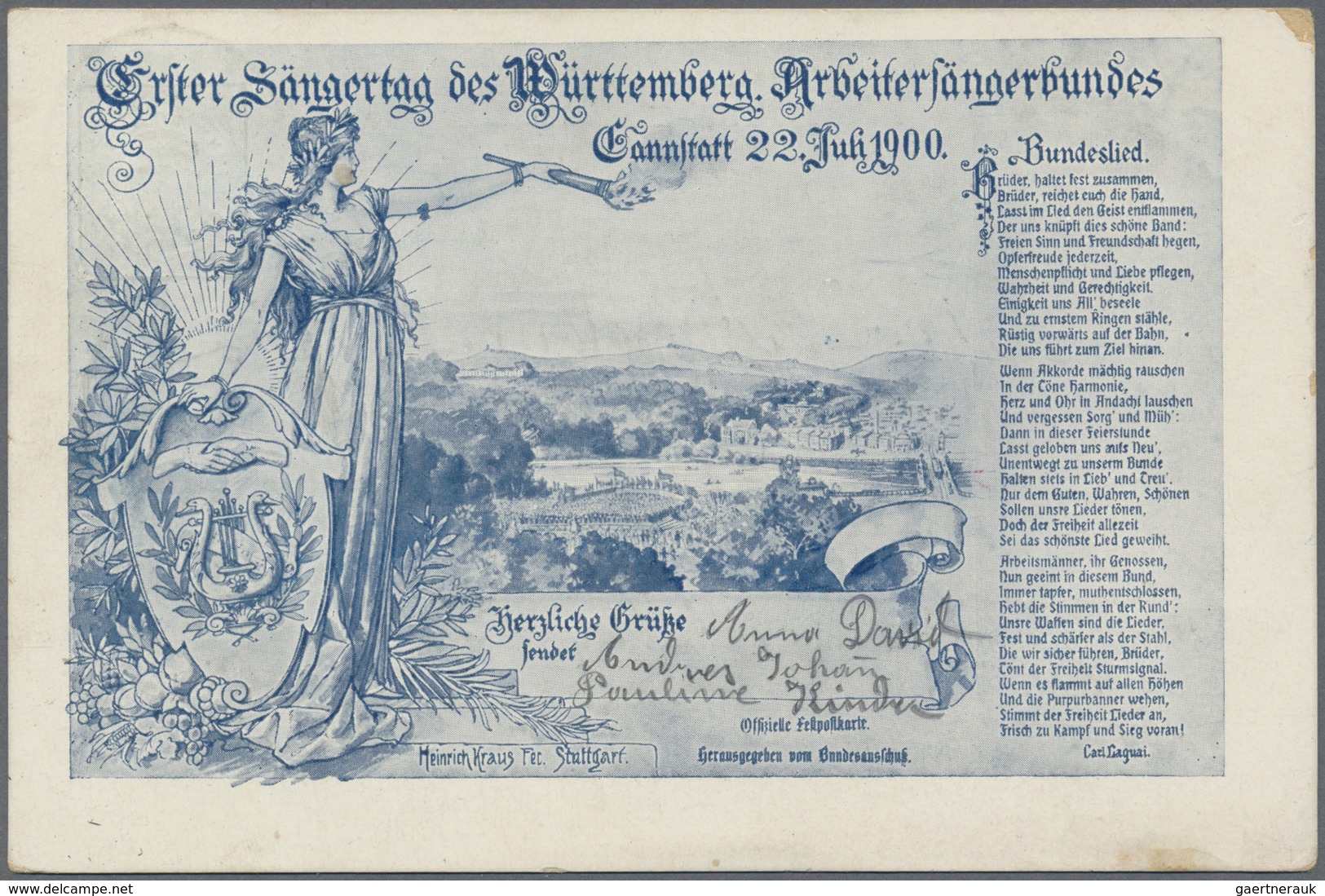 Ansichtskarten: Baden-Württemberg: STUTTGART STADTTEILE, Kleine Partie Mit 18 Nur Besseren Ansichtsk - Autres & Non Classés