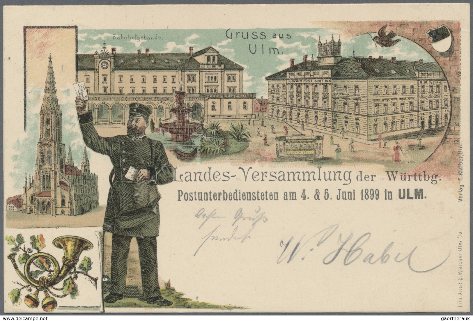 Ansichtskarten: Baden-Württemberg: ULM (alte PLZ 7900), 30 Nur Bessere Historische Ansichtskarten Wi - Sonstige & Ohne Zuordnung