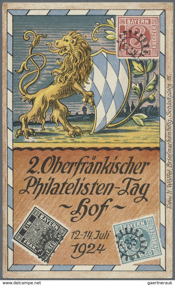 Ansichtskarten: Bayern: BAYERN, Schachtel Mit Gut 350 Historischen Ansichtskarten, Fast Alle Vor 194 - Autres & Non Classés