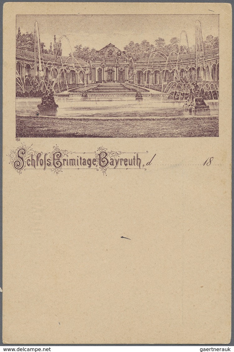 Ansichtskarten: Bayern: BAYREUTH Und Etwas Umgebung (alte PLZ 858), Mit Neudrossenfeld, Warmensteina - Autres & Non Classés