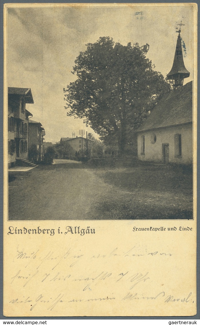 Ansichtskarten: Bayern: LINDENBERG Allgäu Und Umgebung (alte PLZ 8998 Und 8999) Mit U.a. Heimenkirch - Altri & Non Classificati