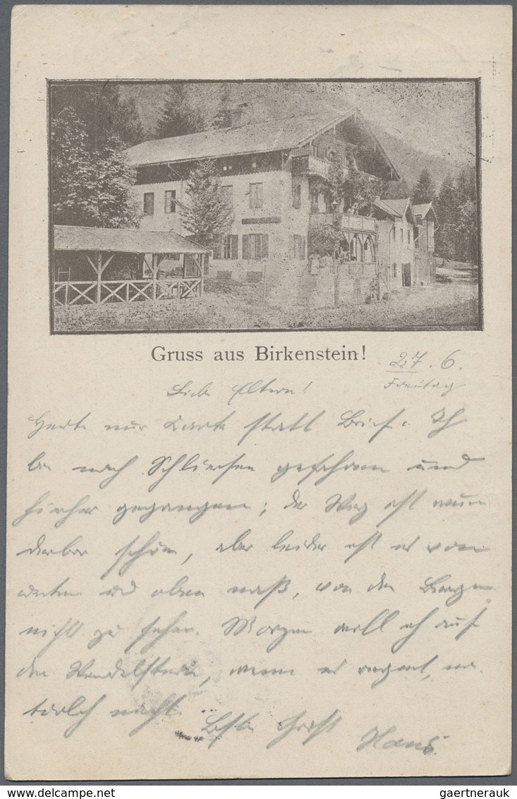 Ansichtskarten: Bayern: MIESBACH Und Umgebung (alte PLZ 815 Und 816), Kleine Partie Mit 13 Historisc - Altri & Non Classificati