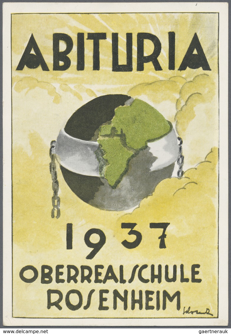 Ansichtskarten: Bayern: ROSENHEIM Landkreis (alte PLZ 809, 815 und 820), 31 historischen Ansichtskar