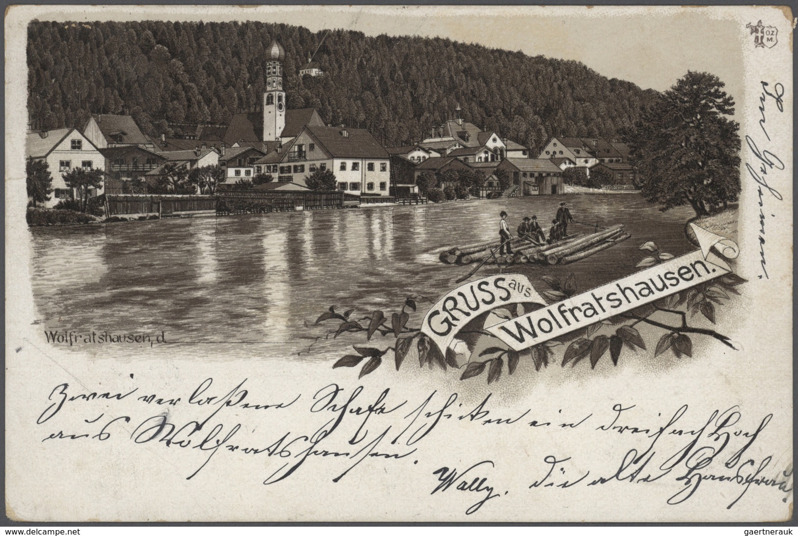 Ansichtskarten: Bayern: WOLFRATSHAUSEN Und Umgebung, (alte PLZ 8190-9197) Mit U.a. Geretsried, Münsi - Autres & Non Classés