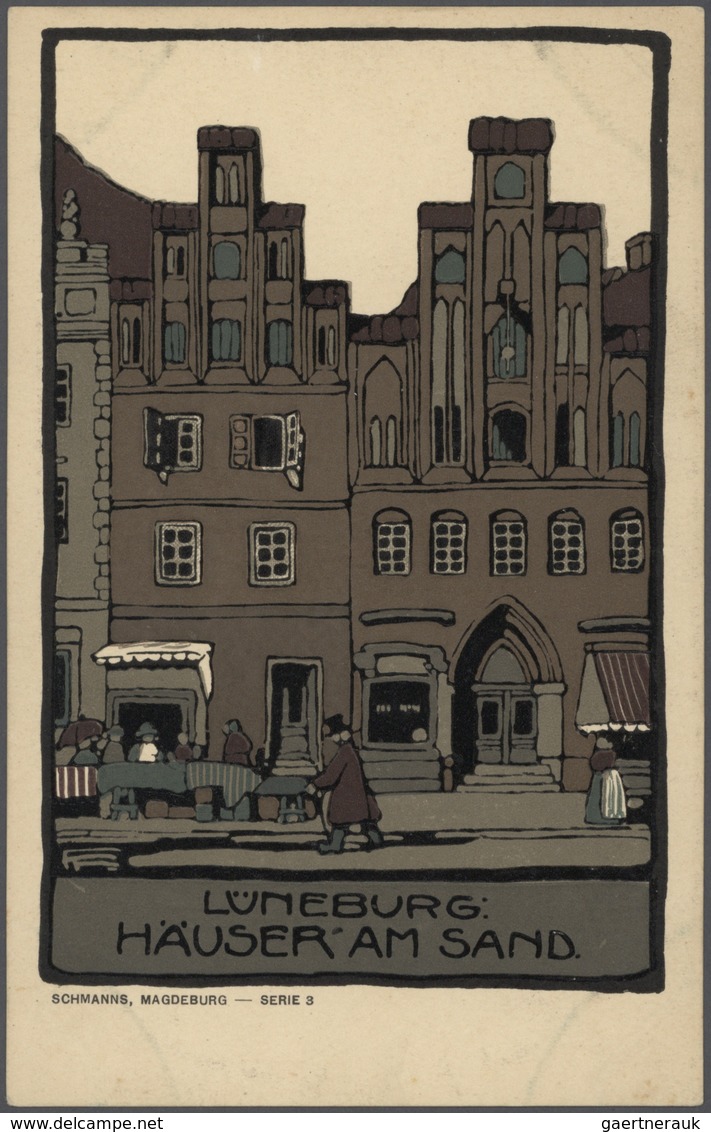 Ansichtskarten: Niedersachsen: HAMBURG-HARBURG, LANDKREIS HARBURG Und STADT LÜNEBURG (alte PLZ 2100- - Sonstige & Ohne Zuordnung