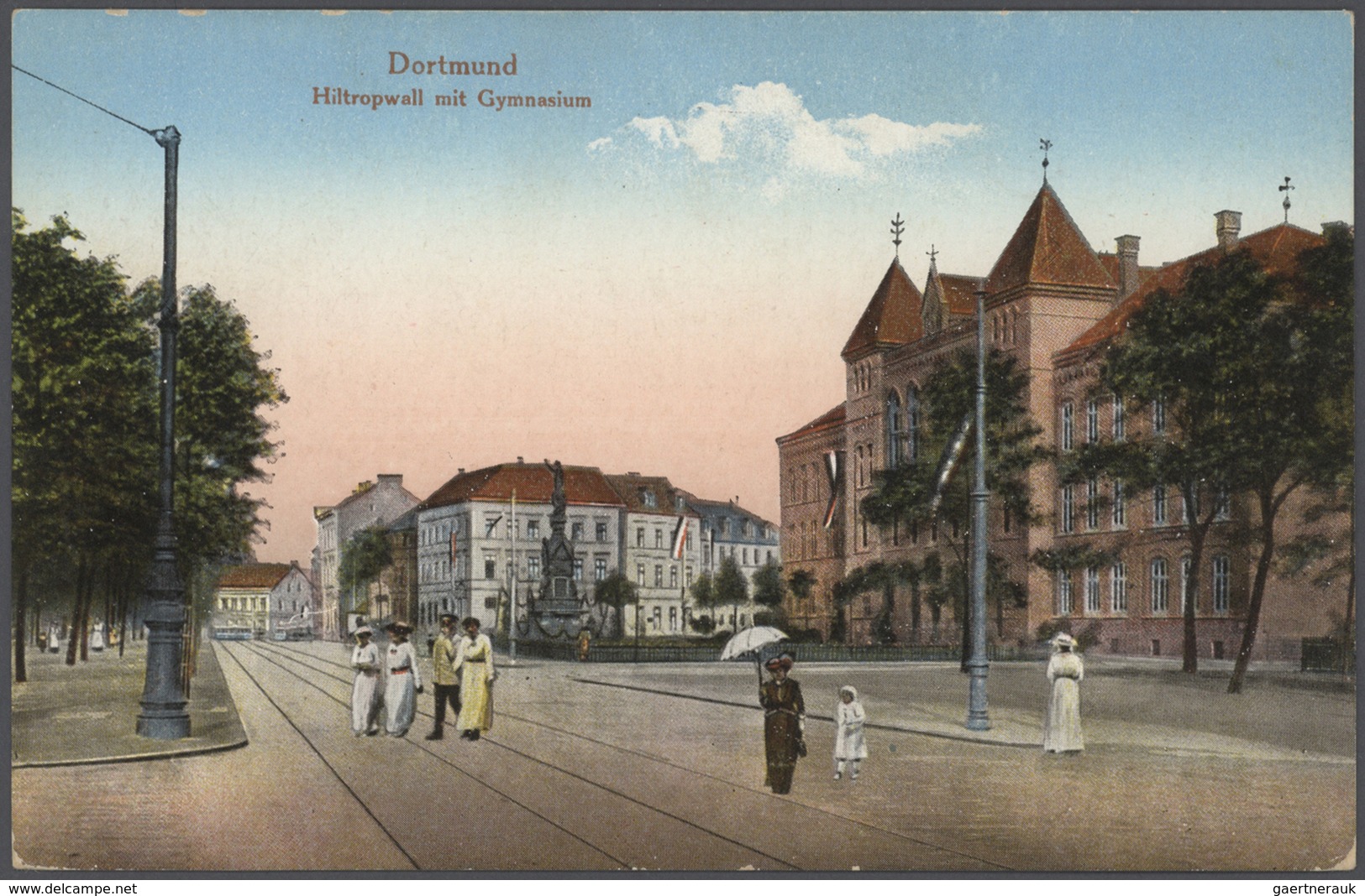 Ansichtskarten: Nordrhein-Westfalen: DORTMUND, Konvolut Von Ca. 360 Ansichtskarten Aus Ca. 1900/50, - Altri & Non Classificati