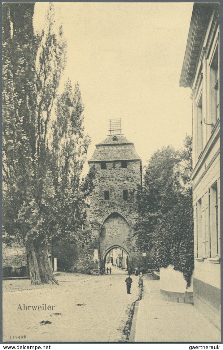 Ansichtskarten: Rheinland-Pfalz: AHRTAL und EIFEL, mit u.a. Mayschoss, Rech, Bad Neuenahr, Ahrweiler