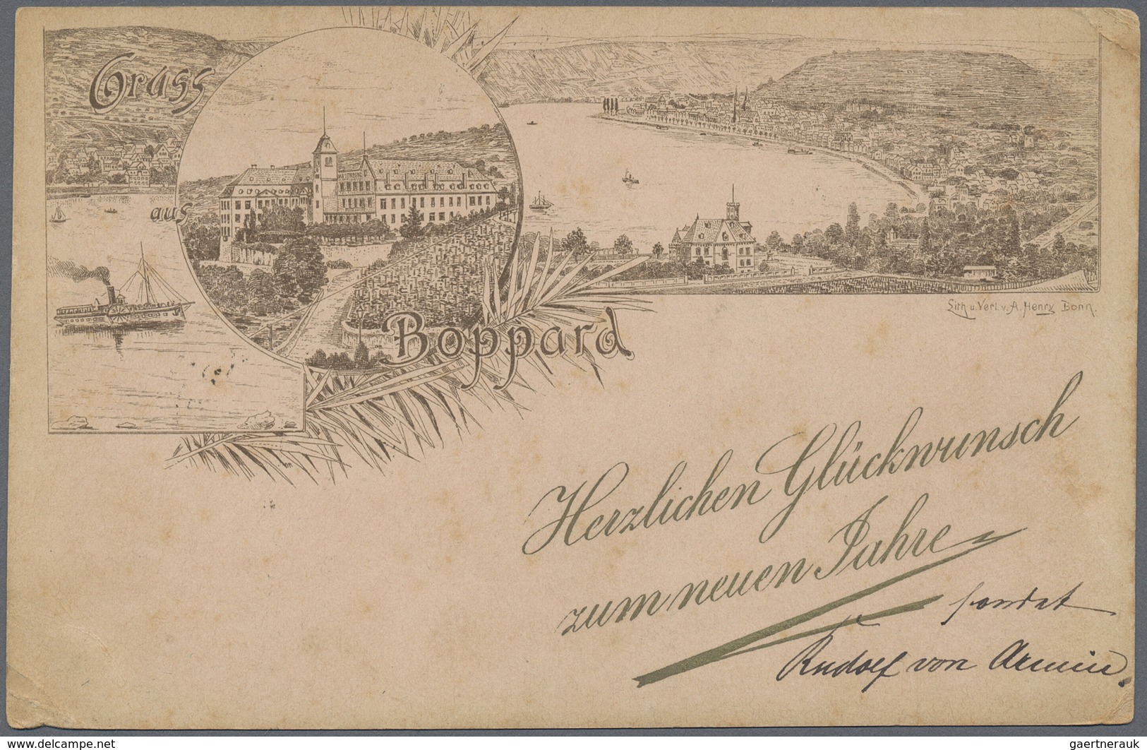 Ansichtskarten: Rheinland-Pfalz: KOBLENZ Und Umgebung (alte PLZ 540-542), Kleines Konvolut Mit 11 Vo - Altri & Non Classificati