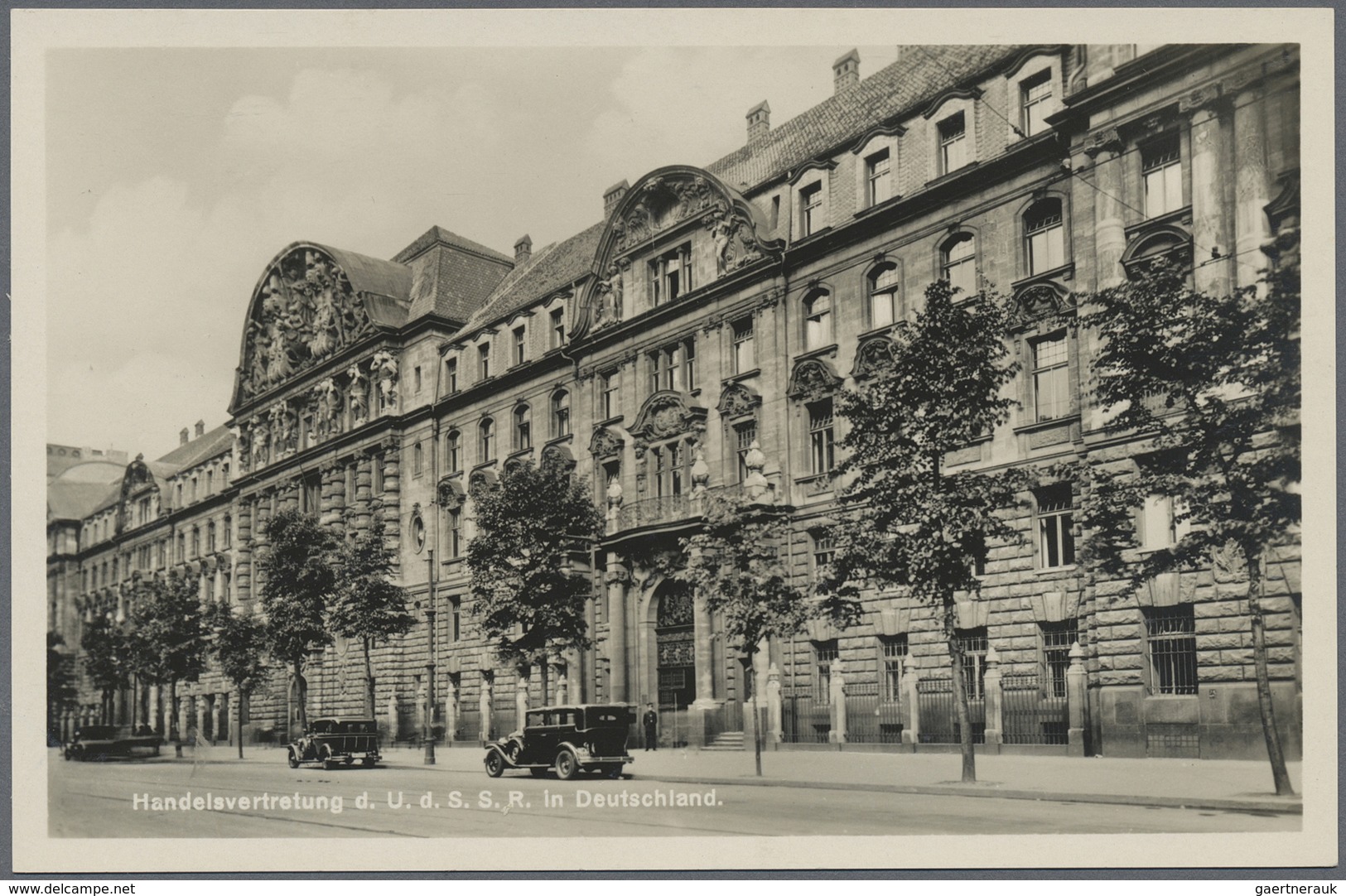 Ansichtskarten: DAS RUSSISCHE KULTURLEBEN im Berlin der 1920er Jahre: Die Sammlung umfasst zwei Teil