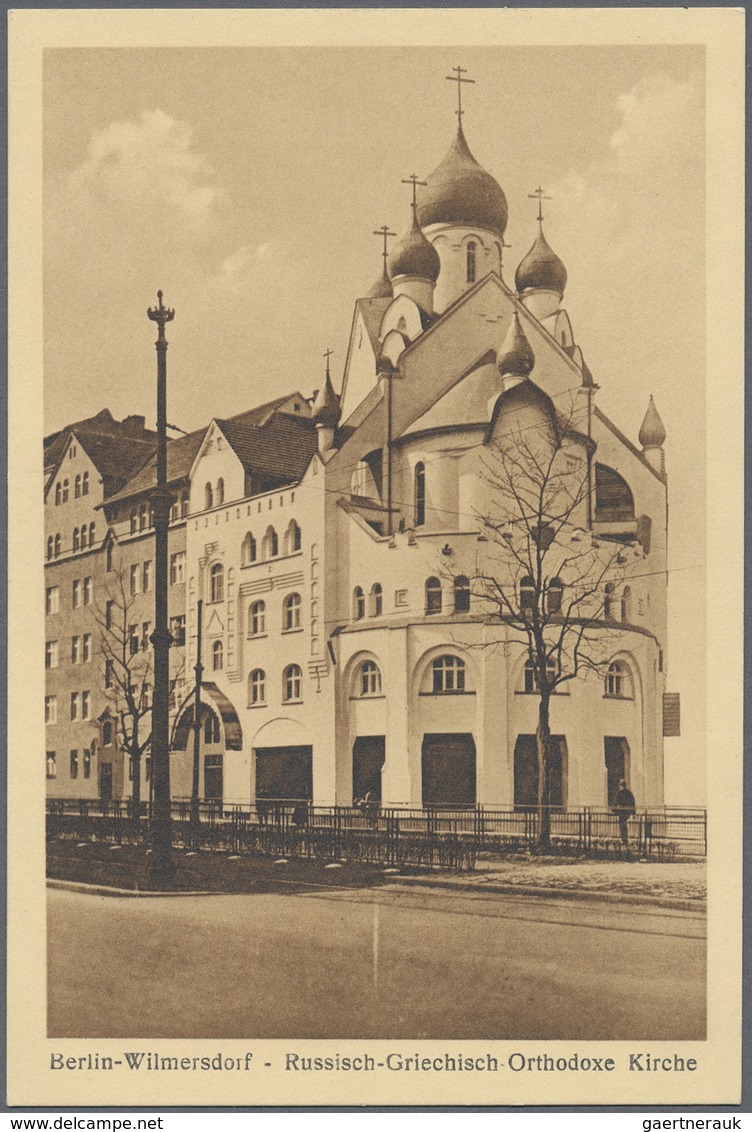 Ansichtskarten: DAS RUSSISCHE KULTURLEBEN im Berlin der 1920er Jahre: Die Sammlung umfasst zwei Teil
