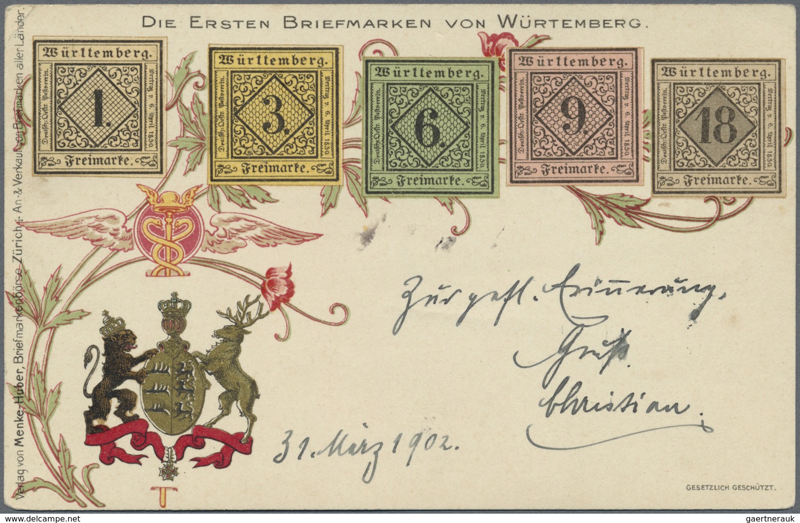 Ansichtskarten: 1910-1950, Posten Mit Rund 130 Karten, Dabei Etliche Stuttgart, Einige Aus Der NS-Ze - 500 Karten Min.